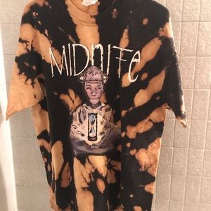 Midnite band custom Tie Dye Shirt
